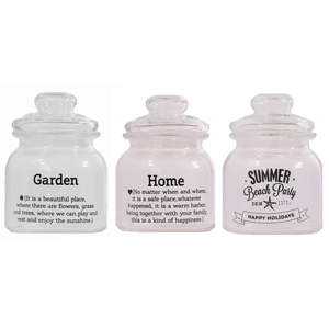 See more information about the 3 Set of Storage Jars with Lids